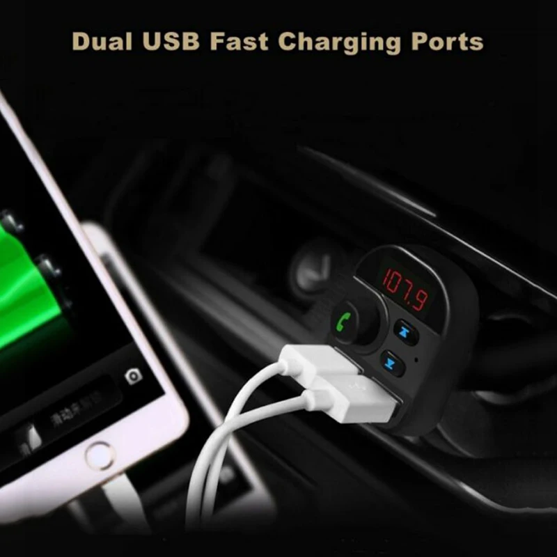 Вставная карта FM Bluetooth Автомобильный Bluetooth плеер 805E Bluetooth 5,1 стиль Автомобильный Mp3 Bluetooth плеер
