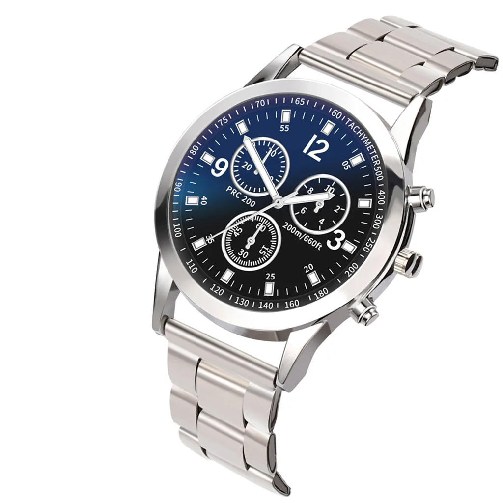 Tanie Męskie zegarki 2021 zegarki luksusowe zegarek kwarcowy tarcza ze stali