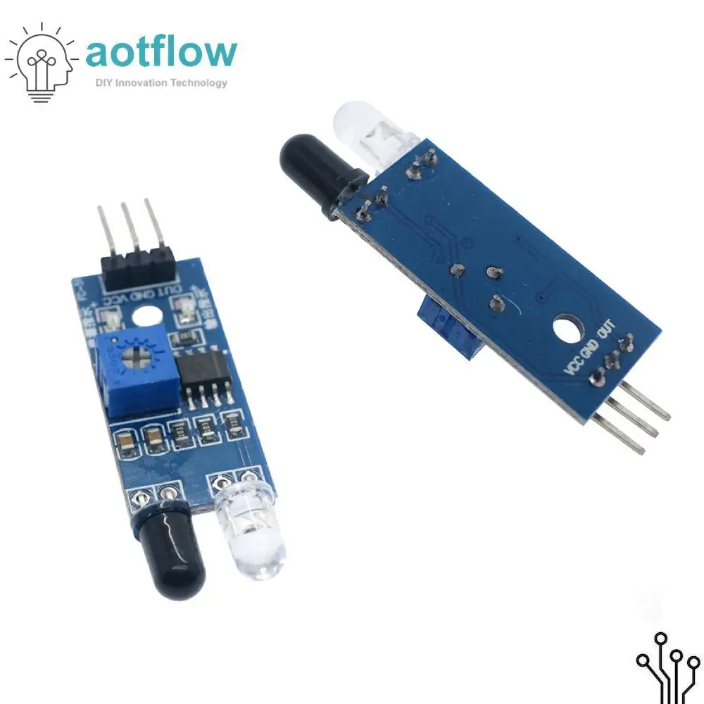 50 шт./лот ИК инфракрасный датчик избегания препятствий модуль для Arduino салона