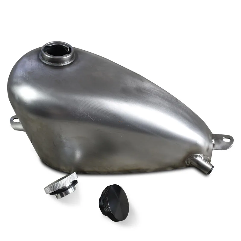 

6 Liter Convex Hole Retro Motocycle Embryo Fuel Tank Can With Cap Chopper Bobber for Harley Style