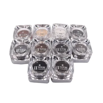 

11 Colors Square Bottles PCD Tattoo Ink Pigment Professional Permanent Makeup Ink Supply Set For Eyebrow Lip Make up Tattoo Kit