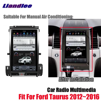 

Liandlee Android Tesla Vertical Screen For Ford Taurus 2012~2016 Car BT Carplay Mirror Link GPS Navi Navigation Map Camera Media