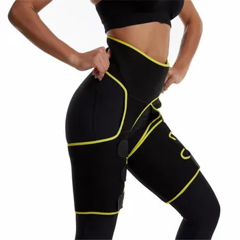 

Body Shaper Neoprene Leg Shapers Thigh Trimmer Slimming Belt High Waist Trainer Sweat Shapewear Belt Control Panties Shapewear