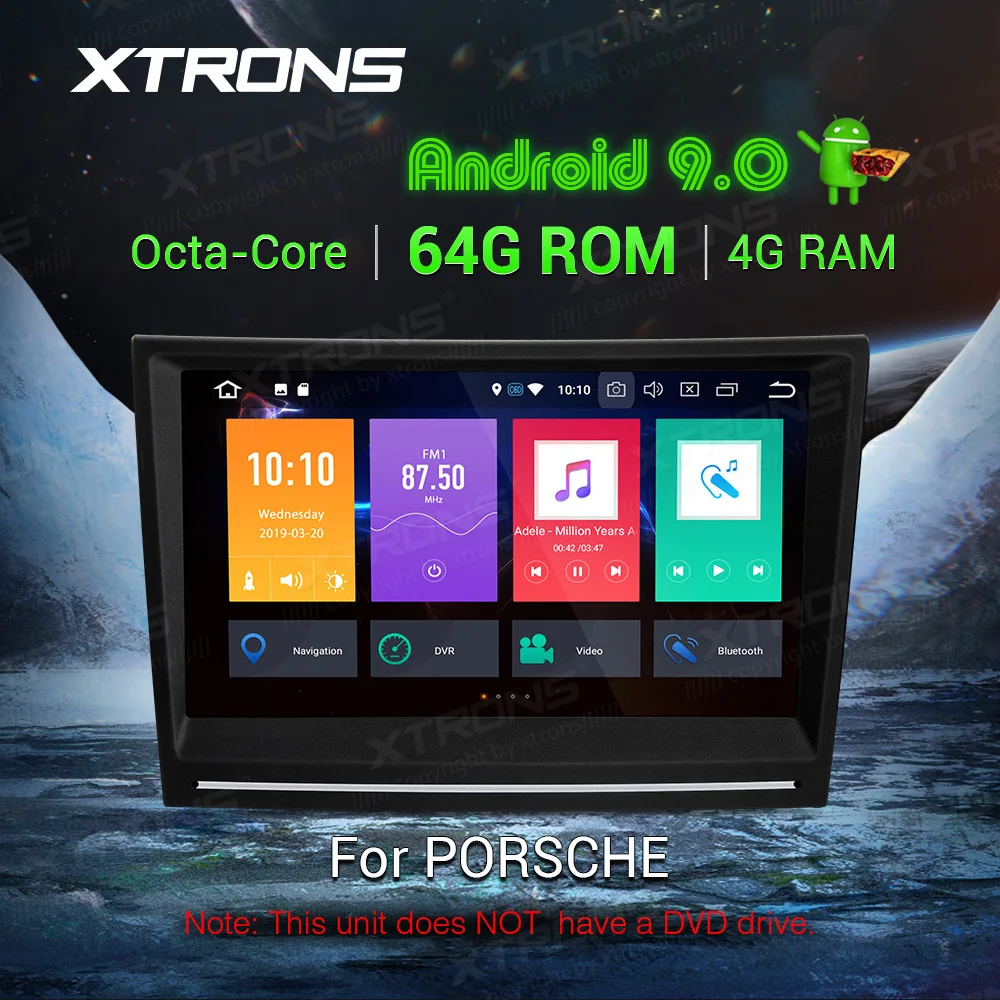 Автомобильный стереоплеер 8 дюймов Android 9 0 PX5 GPS для Porsche 911 997 Cayman 987 2005 2006 2007 2008 Boxster