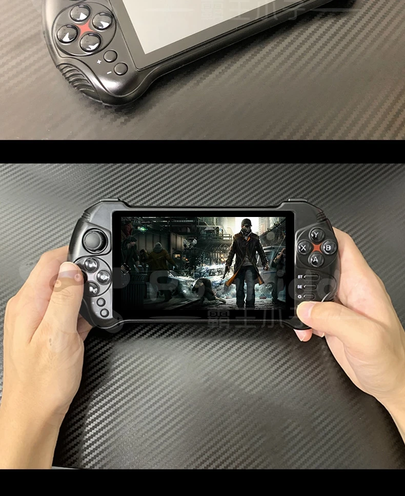 2020 COOLBABY 5.5 inch touch screen retro game console support android 7.0 wifi for PSP N64 MD PS GBA GBC MAME game console