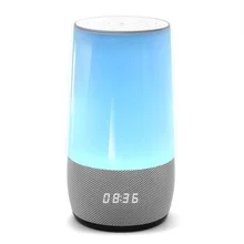 

Alexa Built-in Multi-Color LED Desk Light Lamp V4.0 BT Smart Speaker Home Stereo Audio Voice Control 2.4G WiFi network
