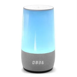 Alexa Built-in Multi-Color LED Desk Light Lamp  V4.0 BT Smart Speaker Home Stereo Audio Voice Control 2.4G WiFi network