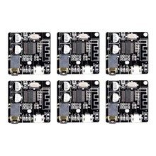 6Pcs VHM-314 V.20 Bluetooth o Receiver Board Bluetooth 5.0 Mp3 Lossless Decoder Board with Lithium Battery Charging