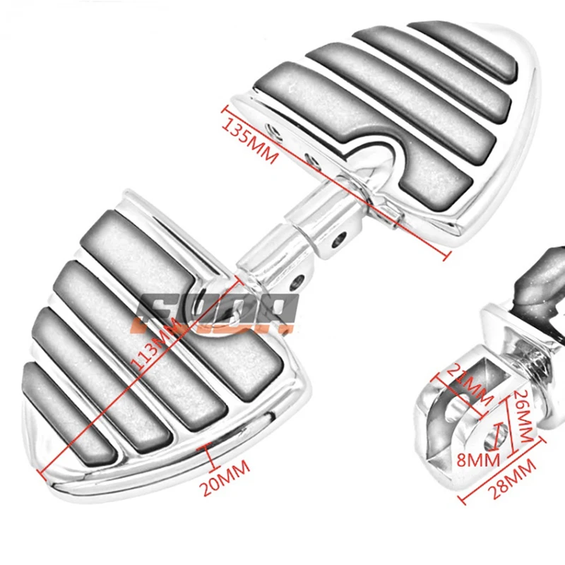 Передней Подножки для Suzuki GSXR600 GSXR750 00-15 GSXR1000 ввиде горшка 01-15 Hayabusa GSX1300R 99-15 SV650 00-09 SV1000 03-07(099