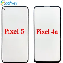 

Original 6.39" For Google Pixel 4a pixel4a LCD Screen Outer Glass Lens Replacement Repair For pixel 5 pixel5 Front outer Glass