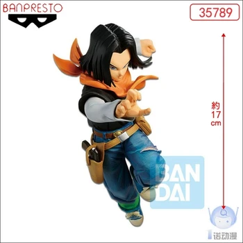 

BANPRESTO Original Dragon Ball THE ANDROID BATTLE WITH FIGHTERZ ANDROID NO.17 Figurals Dolls Brinquedo