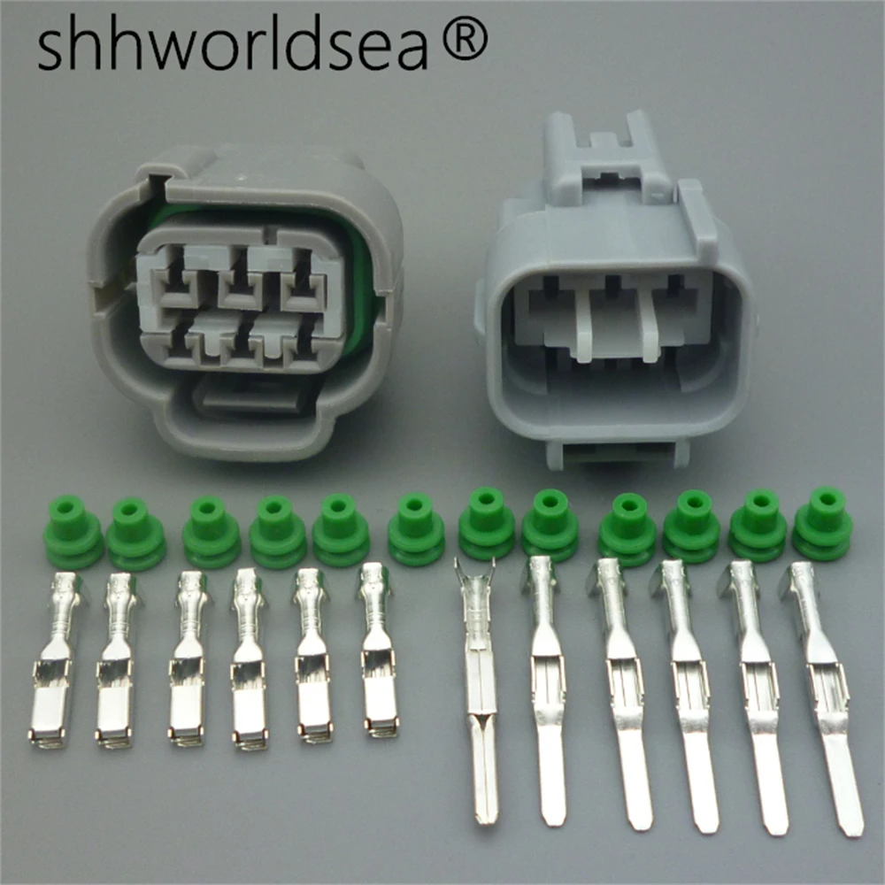 shhworldsea 1set 6 pin 2.2mm accelerator throttle pedal plug electrical ...