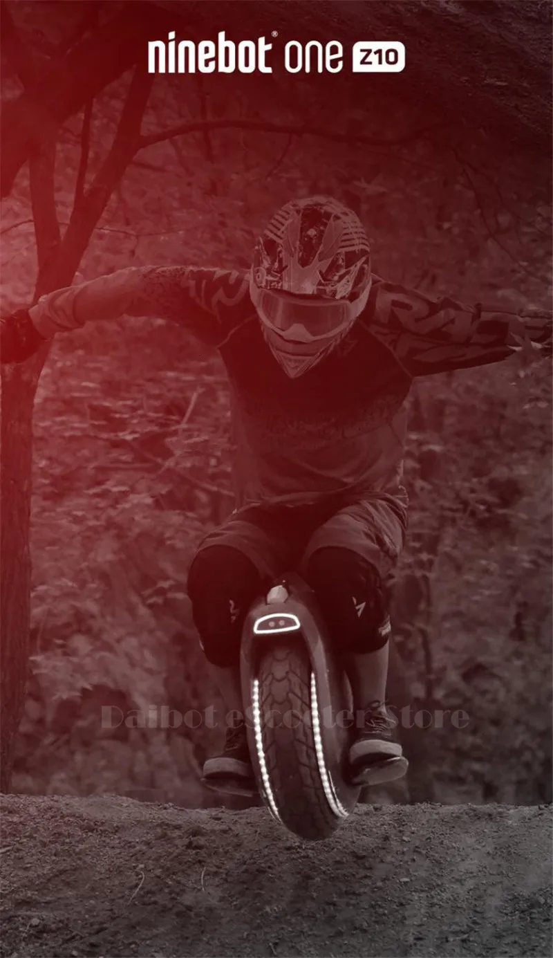 Ninebot One Z10 Monowheel Electric Unicycle 18 Inch Self Balancing Scooters with APPBluetoothTrolley Handle 1800W 1000WH       (45)