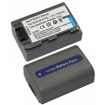 

1150mAh NP-FP50 NP FP50 NPFP50 Camera Battery for Sony NP-FP30 NP-FP60 NP-FP70 NP-FP71 NP-FP90 DCR-SX40 SX40R SX41 HDR-CX105