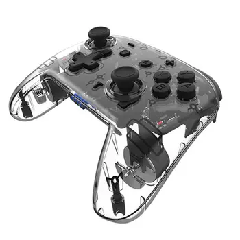 

Wireless Gamepad With Dual Vibration Belt Body Dazzling Colorful Light Sense Portable Signal Stable Wireless Gamepad