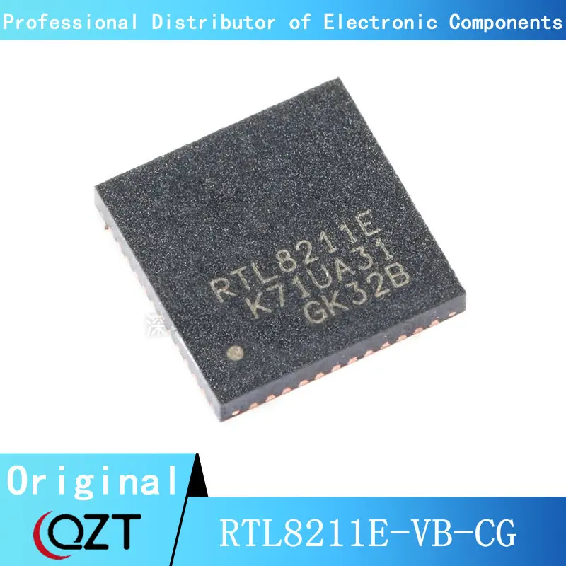 

10pcs/lot RTL8211E-VB-CG QFN RTL8211 RTL8211E 8211E QFN-48 chip New spot