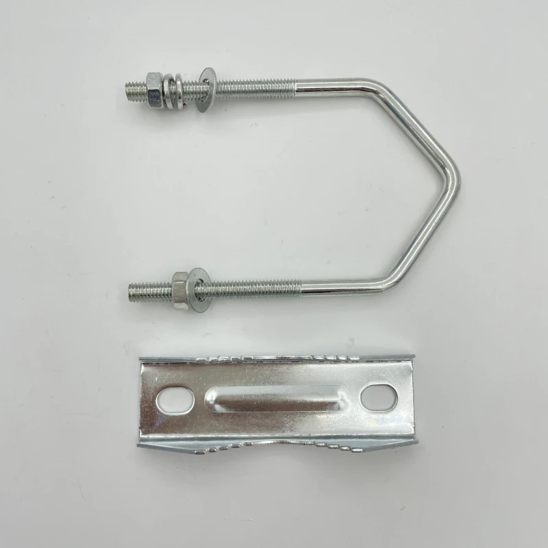 야외 안테나 U 볼트 설치 클램프 고정 폴, U 브래킷 100x50mm