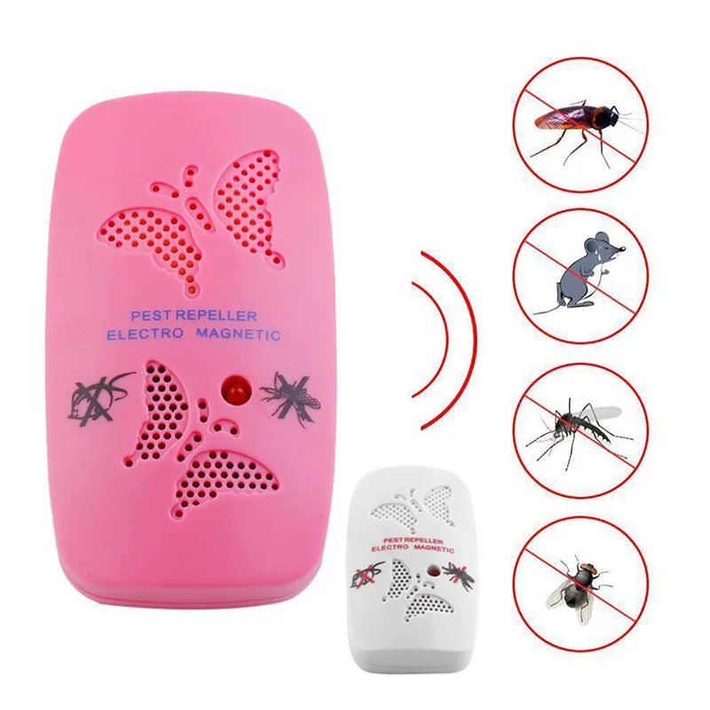 New Anti Mosquito Ultrasonic Insect Killer Pest Reject Electronic Mosquito Repeller For Home