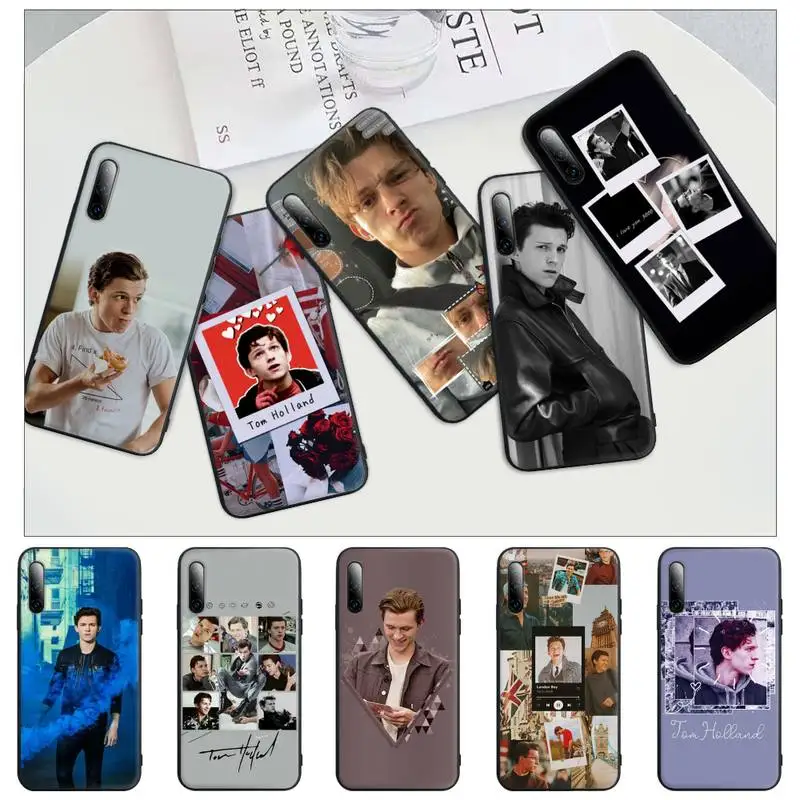 Tom Holland Pics Phone Case For Huawei P9 P10 P20 P30 P40 Lite Pro P Smart 2019 2020 Silicone Cover | Мобильные телефоны и