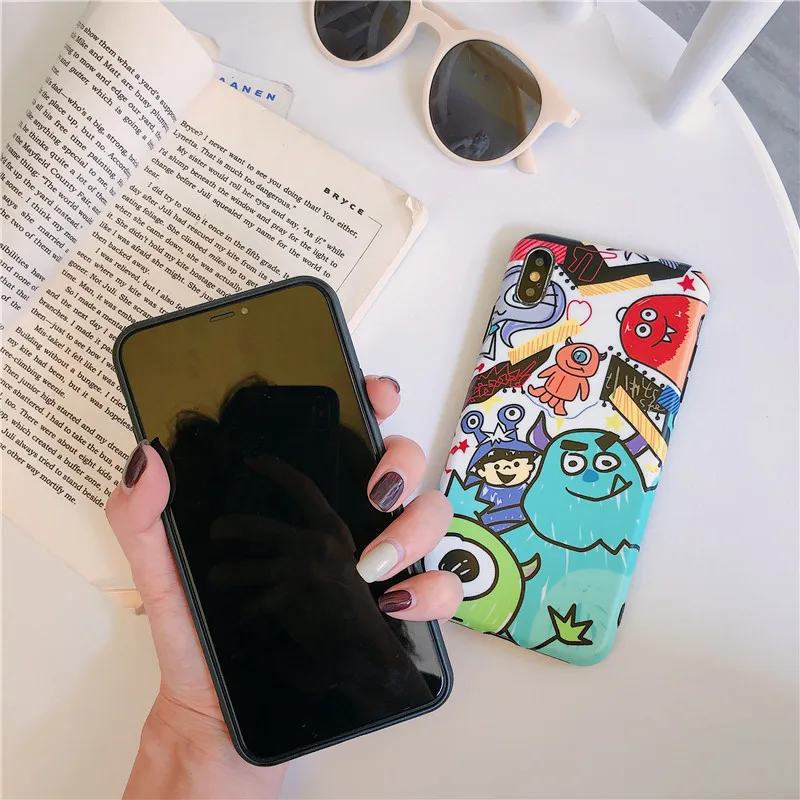 История игрушек мультфильма большие глаза чехол для телефона для iPhone 11 pro Xs Max Xr X 8 7 6 6S Plus милый матовый Мягкий силиконовый чехол для телефона