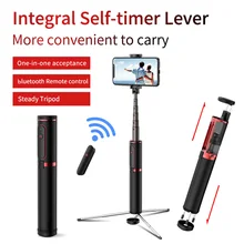 Bluetooth селфи палка Портативный Ручной мини штатив монопод для смартфона камера со съемным пультом дистанционного управления для Xiaomi