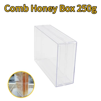 

10 pieces / lot 250g Bee Beekeeping Transparent Comb Honey Cassette Bees Equipment and Tool Apicultura for Beekeeper HDHC-005