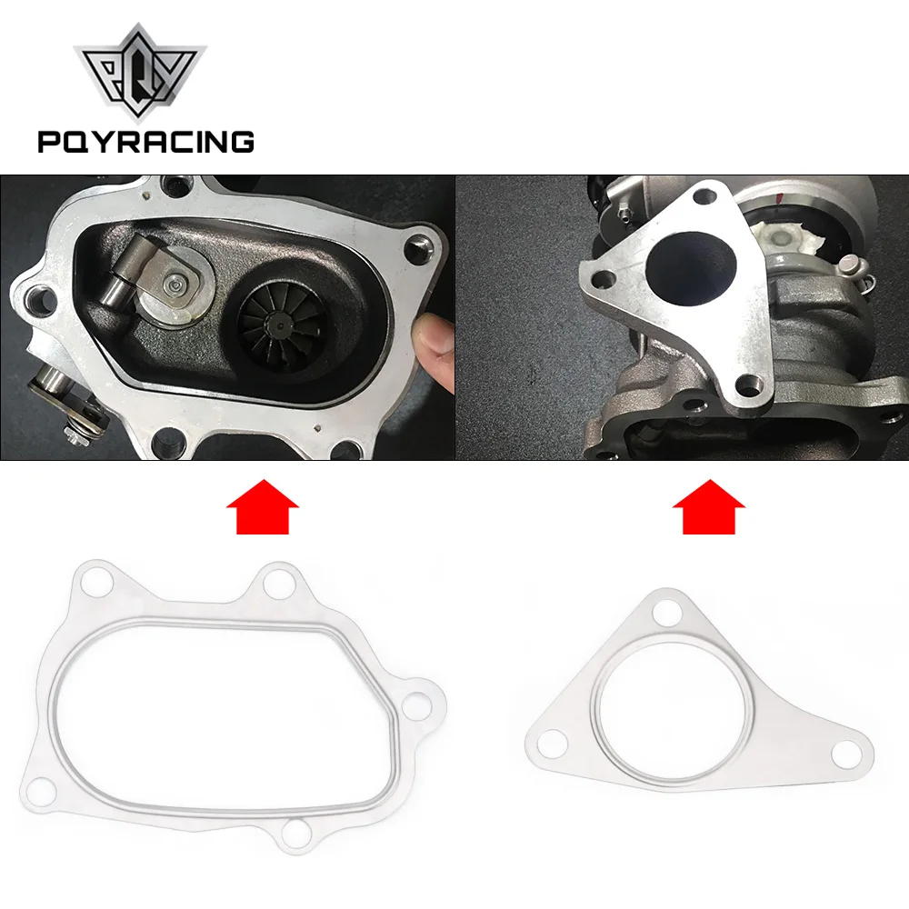 PQY 10 шт./лот для SUBARU TOYOTA EJ20 EJ25 TD04L TD05H TD04 TD05 турбопрокладки Комплект прокладок