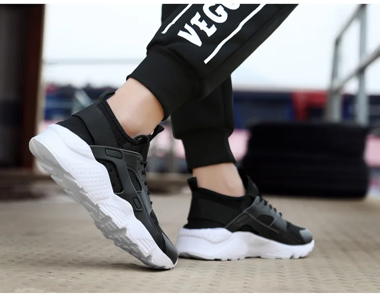 Running Sport Shoes Spring Light Mesh Breathable Couple Casual Jogging Sneakers Large Size 36-47 Women Flat Shoes