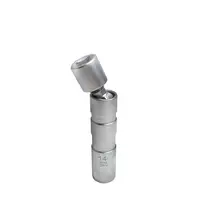 Magnetic 12 Angle Spark Plug Sleeve Removal Tool Laser Tools 14mm 3/8 Drive Spark Plug Wobble Socket Double Cut Auto Magnetic 12 Angle Spark Plug Sleeve Removal Tool Laser Tools 14mm 3/8 Drive Spark Plug Wobble Socket Double Cut Auto