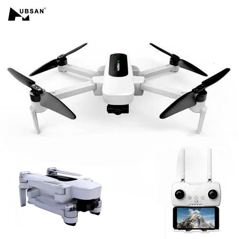 (In Stock) Original Hubsan H117s Zino 4k Brushless Gps 5.8g Wifi Fpv 3-Axis Gimbal Foldable Rc Quadcopter Drone | Игрушки и хобби