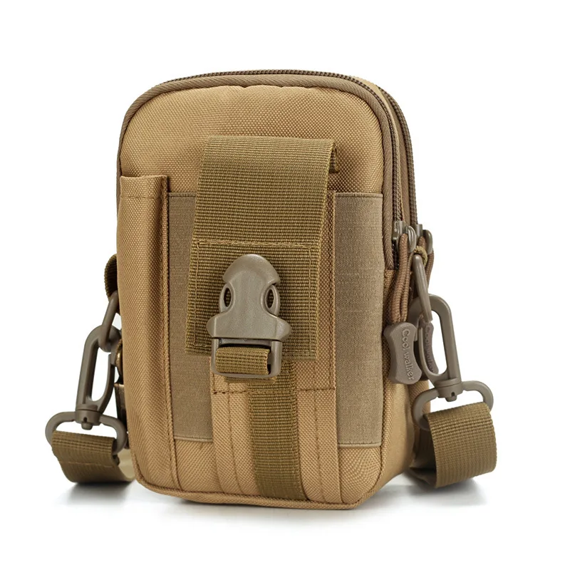 

Multi-functional Sports Outdoor Men's Casual Running Wear Leather Belt Anti-Spillage Phone Bag Pannier Bag Tactical Waist Pack