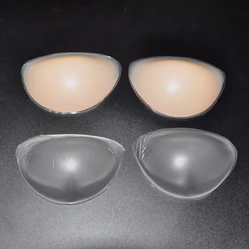 

120g/pair Soft Silicone Bra Inserts Breast Enhancers Push Up Breast Pads For Swimsuits Bikini Wedding dress