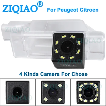 

ZIQIAO for Peugeot 3008 301 308 408 307 Citroen Sega C2 C5 MG3 MG5 Car Monitor Parking Assistance Reverse Rear View Camera HS061