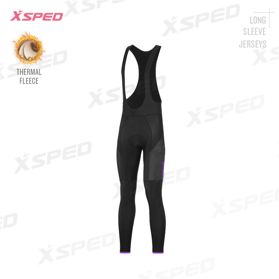 Bib Pants Pro Team ALEing куртка женская одежда зимняя одежда для велоспорта Термоодежда из флиса с длинным рукавом Джерси женские колготки одежда для шоссейного велосипеда - Цвет: Bib Pants