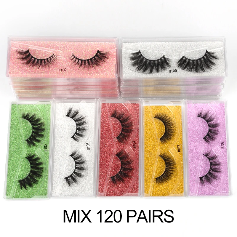 120 PAIRS COLOR MIX