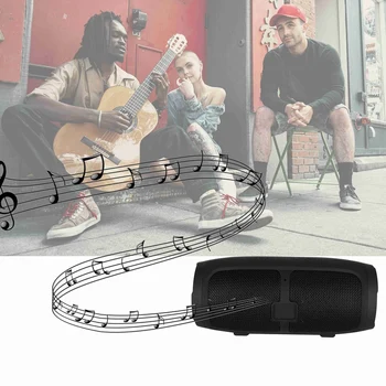 

J007+ Bluetooth Speaker Portable Wireless Loudspeakers for Phone Computer Stereo Waterproof Outdoor Speakers