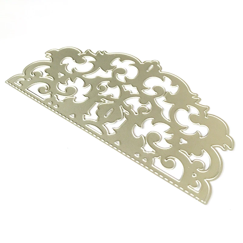  1 pc Lace fold Scrapbooking Metal Cutting Dies Border Craft Dies Cuts for diy paper card making wed - 32998803892