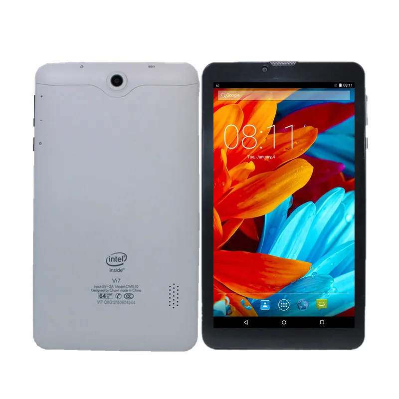 Продажи! 7 0 дюймов Andriod 5.1.1 Vi7 телефонный звонок 3g 1 ГБ DDR3 + 8 Гб флэш-карта одна Sim