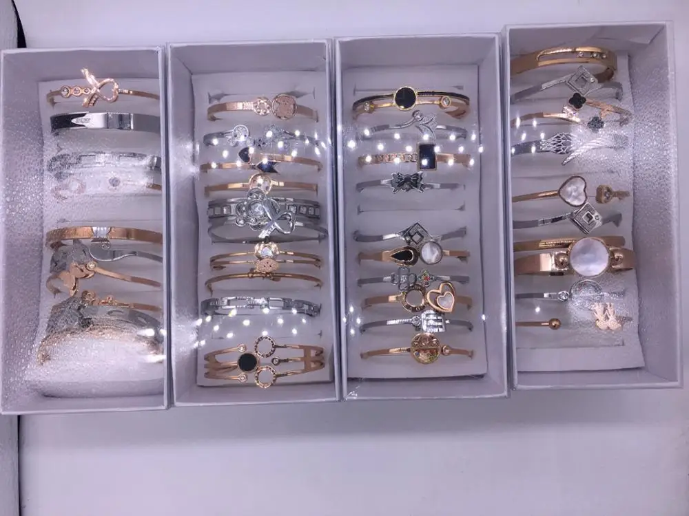 

freeshipping! new mixed fashion titanium steel bracelet 10 pcs /lot