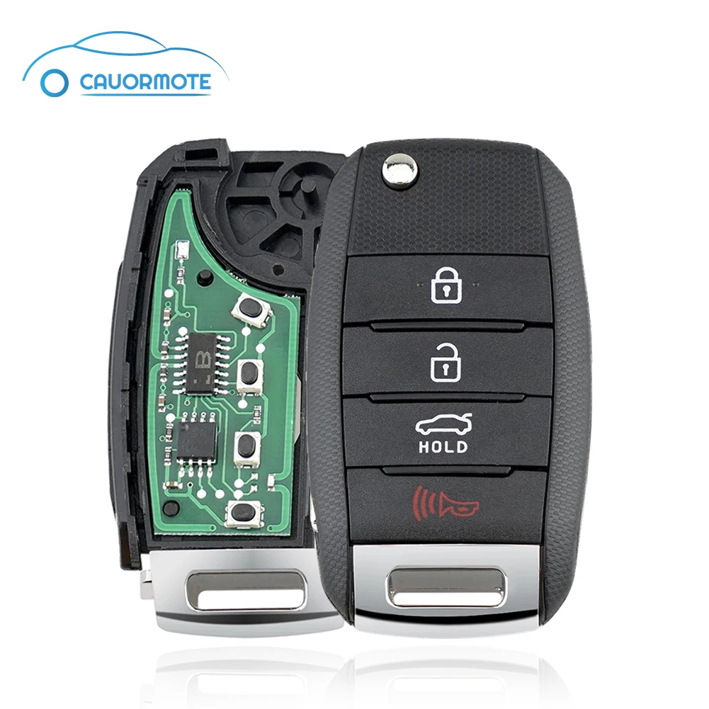 315MHZ Remote Key For Kia Sportage Optima 2014 2015 2016 Folding Flipped Central Locking Car Fob 4 Buttons Replacement | Автомобили и