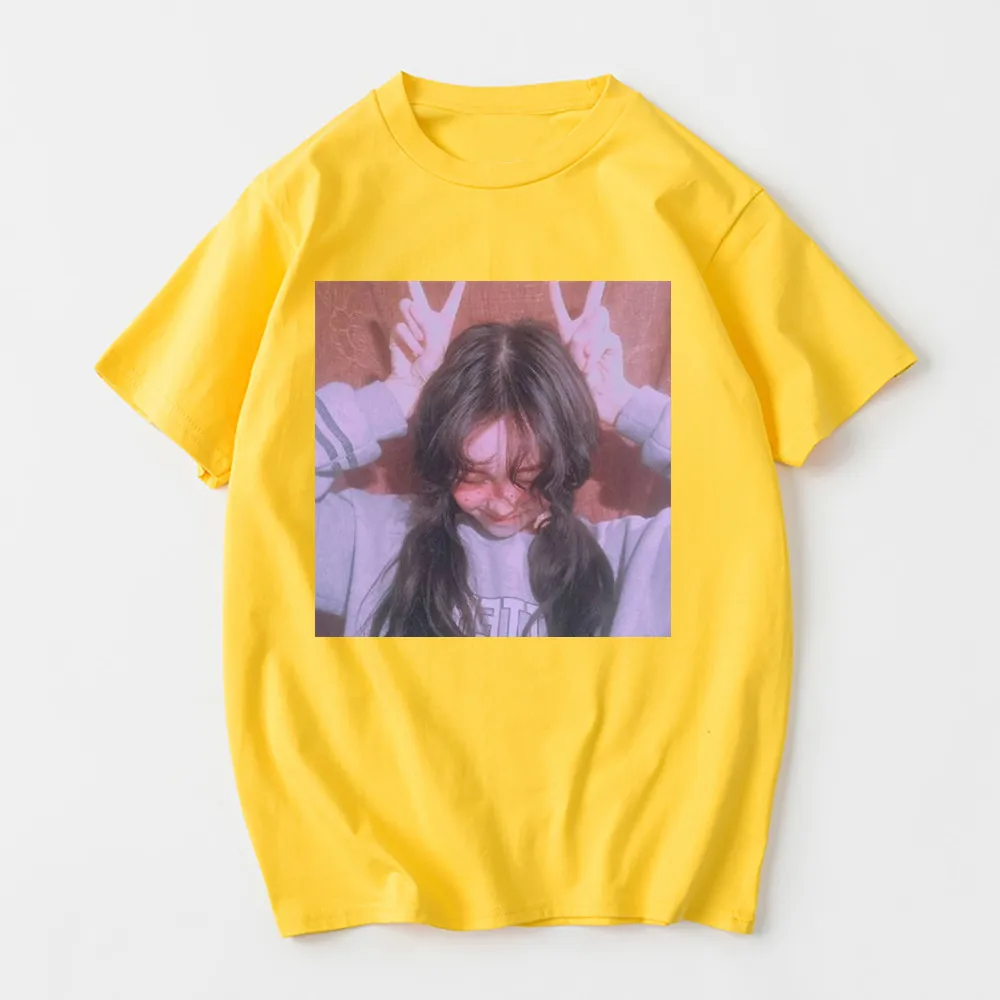 Футболка с надписью Keep a smile on life хлопковая модным принтом футболка короткими