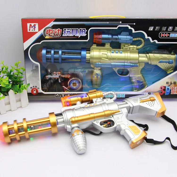 

Hot Sales 8911 Children'S Educational 3D Electric Flash Gun Hot Selling New Style Toy
