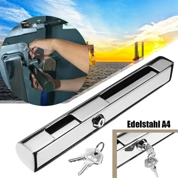 

Stainless Steel Engine Anti Theft Practical Replacement With Keys Marine Hardware For Boat Outboard Lock Rustproof Accessories