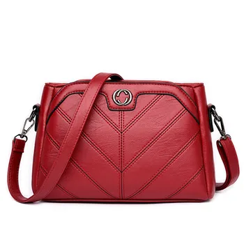 

2019 Designer Bags Famous Brand Women Bags Small Square Messenger Black Red Brozne Gray Bag Sewing Pattern