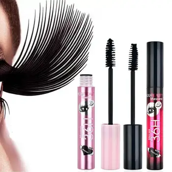 

Waterproof 4D Fiber Liquid Mascara Lashes Curling Thick Lengthening Black Mascara Volume Eyelashes Korea Comestic Makeup