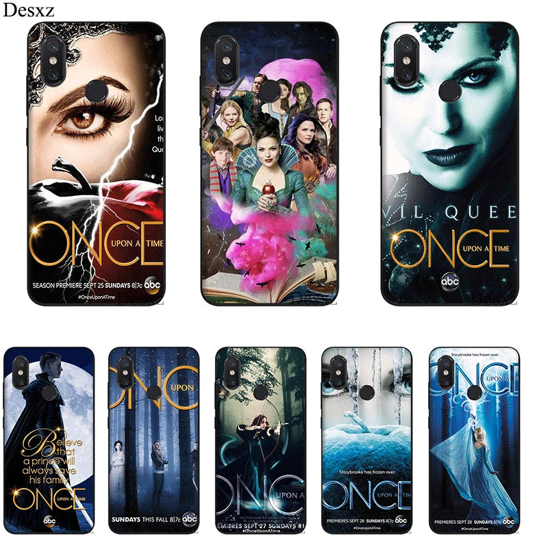 Phone Case TPU For Xiaomi Mi 6 8 A3 Pro CC9E 9T MAX 3 9 SE F1 A1 A2 Lite 5X 6X Cover Once Upon A Time Diy Luxury Shell | Мобильные