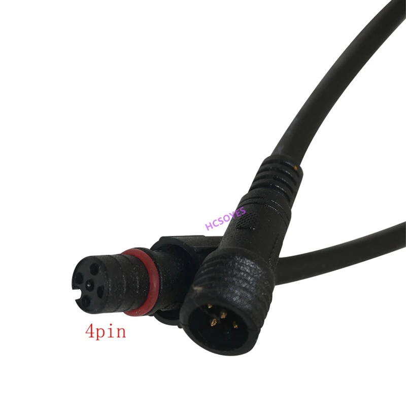 5 пар 2 стежков на каждые 3 pin / 4 Водонепроницаемый разъем с жильный кабель IP68