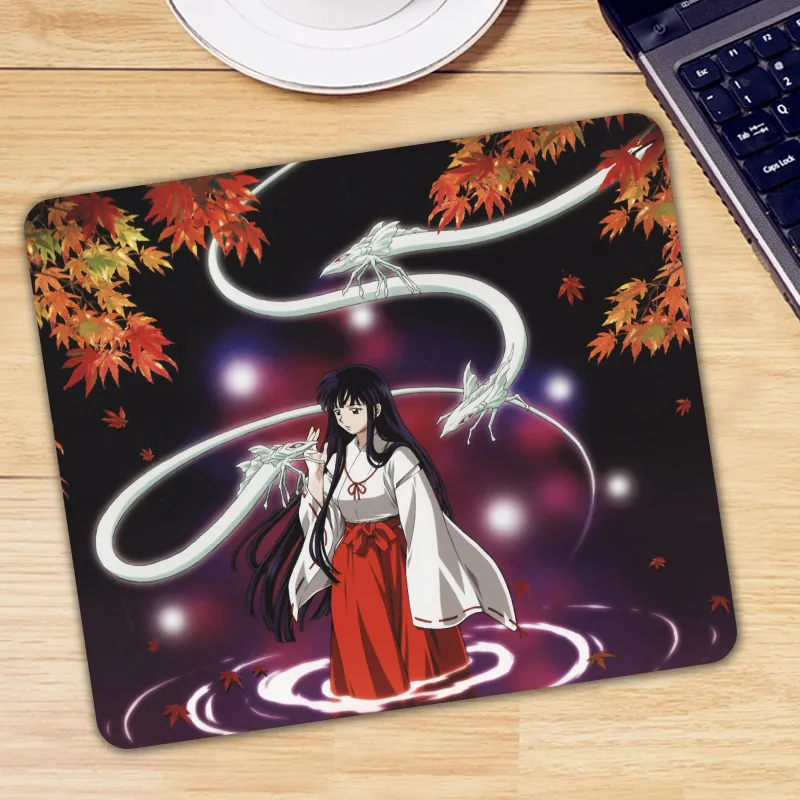 Японский аниме Inuyasha игровой коврик для мыши резиновый коврик для мыши Клавиатура коврик настольный коврик для ноутбука компьютер коврик для мыши для игр