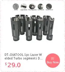 DT-DIATOOL 1 шт. диаметр 4 дюйма/100 мм пенопластовая Задняя накладка для алмазной полировки Wtih M14 соединение используется для шлифовального диска