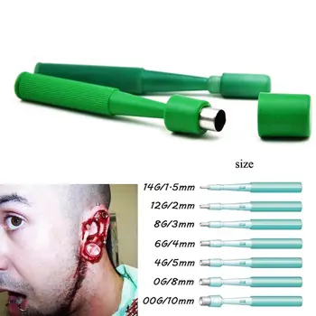 

14G-00G Skin Dermal Anchors Disposable Biopsy Dermal Punch Body Piercing Tools Disposable Dermal Punch